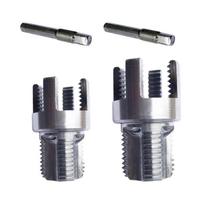 Professional Hex Shanks Threading Die Set Drill Adapter Pipes Threaders For Water Pipes Installation Maintenance 1 black