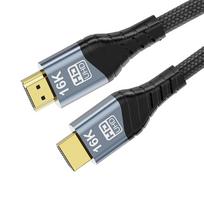 16K 60Hz 8K 120Hz 240Hz HDMI 2.2 Kabelis TV priedėliui PC PS5 Switch 1M 2M 3M 5M Ilgas 50CM Trumpas Vaizdo Laidas 96Gbps Didelės Spartos HDR 10 0.5M