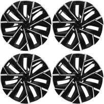 2017-2024 Tesla Model Y 19  Tri-Y Wheel Cover sidabras/juoda