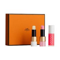 Hermes Glossy Fresh Combination Complexion + + 10772490 10772490-Lip care balm 3.5ml + rose lip balm 3.5ml + rose dragon fruit care oil 8ml ruda