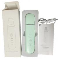 Electric Ultrasonic Blackhead Remover & Skin Scraper Beauty Tool white