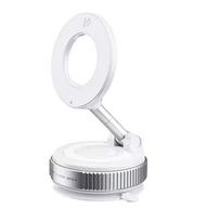 trong Magnetic Phone Holder Foldable Design 360° Adjustable Vacuum Car Mount For Cell Phone For iphone Live Streaming balta
