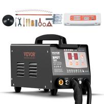 VEVOR taškinio suvirinimo aparatas, traukiklis įlenkimams, 3KW smeigių suvirinimo aparatas, įlenkimų taisymo rinkinys su 2 suvirinimo pistoletais, automatinis/rankinis suvirinimas ir 7 režimai 31 x 27.5 x 24.5 cm