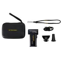 NITECORE Multipurpose Pocket Photography Fan Electric Portable Fan Stepless Wind Blower for Canon Sony Short Video Camping CW20
