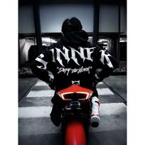 Abstraktaus Skeleto Liepsnos Grafinio Spaudinio Vyriškas Hoodie Per dydį Biker Gatvės Stiliaus Hip Hop Megztinis S black