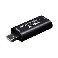HD 4K vaizdo įrašymo plokštė USB3.0 2.0 HDMI vaizdo įrašymo įrenginys Įrašymo dėžutė PS4 žaidimui DVD vaizdo kamerai Kamerai Įrašymui Tiesioginei transliacijai juoda