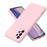 Prabangus originalus telefono dėklas, skirtas Samsung Galaxy A32 A42 A52 A52S A72 A12 A13 A23 A33 A53 A73 4G 5G skysto silikono galinio dangtelio dėklas A13 4G šviesiai rausvos spalvos