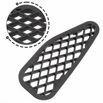 New MIDDLE HEATER DUCT HOLE COVER AIR COWL-GRILLE 55792-35010 For TOYOTA FJ CRUISER black