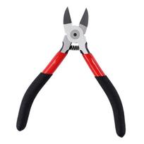 Functional Metal Flush Cut Pliers Accurate Side Cutters Electrician Pliers For Artificial Flowers Electrical Projects gray