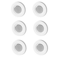 6 vnt. magnetinis nuotolinio valdymo pultelio laikiklis, tvirtinamas prie sienos, lipnus nuotolinio valdymo pultelio laikiklis, tvirtai laikantis televizoriaus nuotolinio valdymo pultelį, namams ir biurui gray