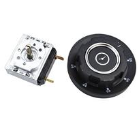 1PC 30/60/90/120min Microwave Oven Knob Timer Switch with Bell Mechanical AC250V 16A  Mechanical Timer Switch Kitchen Tool gray