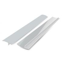 Kitchen Stove Counter Gap Cover Silicone Sealing Strip Oilproof Waterproof Dustproof Heat Resistant Gap Filler gray