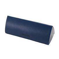 Hard Shell Glasses Box Leather Spectacle Case Sunglasses Storage Box  for Women Men tamsiai mėlyna spalva