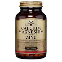 Solgar Calcium Magnesium Plus Zinc Tablets 100 Tablets 1 pcs