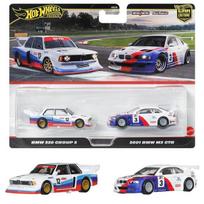 Hot Wheels Premium 2-Pack BMW 320 Group 5 / 2001 BMW M3 GTR (1/64 scale) gray