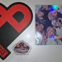 PLAVE Zone lucky draw Noah Big photocard Moonglass stickers in bulk
