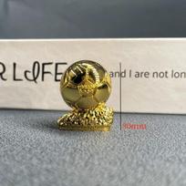 Germany Uefa Euro Football Trophy Metal Keychain Decoration Toy Gift Souvenir Uefa Euro Germany Style E brown