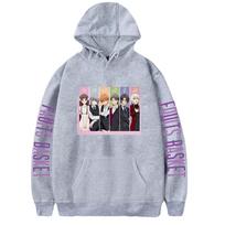 Anime Vaisių krepšelis Rudens Hoodie Anime Moterys Vyrai Tohru Momiji Cosplay Kyo Hoodie Megztinis Akito Kostiumas Bėgimo marškinėliai S white