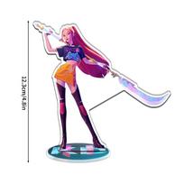 K-pop Demono Medžiotojai Darbalaukio Ornamentas Medžiotojai Berniukų Grupės Figūrėlė Akrilinis Stovas Animaciniai Ornamentai Anime Po Rėmelis