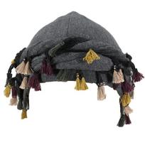 Kvėpuojanti Durag Bandana Lauko Sportui Reguliuojama Minkšta Bandana Kepurė Minkštas Pamušalas Reguliuojama Kaukolės Kepurė tamsiai pilka spalva