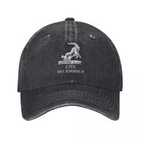 Juodasis Pilypas Raganios Kepurė Unisex Medvilninė Gyvenk Skaniai The VVitch Trucker Kepuraitė Kasdieniam Dėvėjimui Reguliuojama Beisbolo Kepurė Adjustable gray