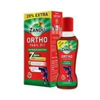 Zandu Ortho Vedic Oil 120 ml Ayurvedic Massage Oil For Knee Joint And Muscle Comfort Herbal Body Oil For Daily Mobility Care green
