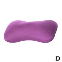 Memory Foam Bone Pillow Particle Home Sleep Neck Support Portable Office Lunch Break Sleeping Cushion Microbead Cushion violetinė