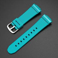 14mm Resin Watch Band for Casio BABY-G BGA-130/131/160/161 BGD-140/500/560 BGD-5000/5020 Women Colorful Glossy Strap Bracelet 14mm blue