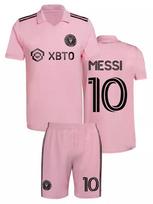 Futbolo marškinėliai Messi Inter Miami 2023-24 #10 M pink