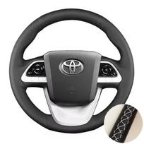 Automobilio vairo apdangalas Toyota Prius 2016-2019 / Prius Prime 2017 / Mirai 2016, pritaikytas originalaus vairo pynimas RA1 black