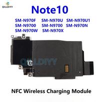 For Samsung Galaxy Note10 Note 10 SM-N970F N970U N970W N970N NFC Wireless Charging Panel Coil Sticker Flex Cable Replacement Note 10 black