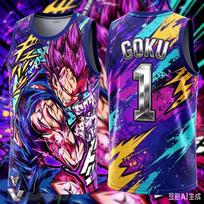 2026 New Dragon.Ball Vegeta Vest NO.23 24 77 11 45 1 2 34 Anime Adult Men's 3D Printed Special Basketball Jersey Vest Kids Y2k 5XL purple
