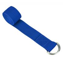 with Metal D Ring Buckle Adjustable Stretch Strap 183*3.8cm Fitness Belt  Sports Stretching violetinė