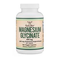 Doublewood Magnesium Glycinate 400mg Veg Capsules 180 Tablets 1 pcs