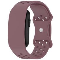 Soft Replacement Strap Silicone Fitness Tracker Wristband for Garmin CIRQA Smart Band for Men Women tamsiai rausva spalva