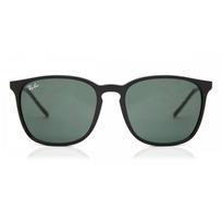 Ray Ban Rb4387 601 71 Unisex Sunglasses Black/56 gray