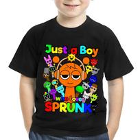 Vaikiški marškinėliai žaidimas Sprunki Incredibox animacinis spaudas berniukų marškinėliai vasariniai kasdieniai trumpomis rankovėmis kūdikių mergaičių drabužiai vaikiški marškinėlių viršūnės 140 beige