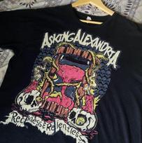 Asking Alexandria Gift For Fans Black  Cotton S-5XL Unisex T-Shirt L gray