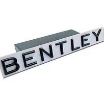 Automobilio galinės bagažinės emblema Lipdukas Uodegos raidės Ženklelis Lipdukai Naujam Bentley Flying Spur Continental GT Bentayga Mulsanne Aksesuaras gray