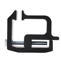 4pcs Truck   Mounting Clamps Topper Ladder Rack Clamp Replacement For       1500 2500 3500 black