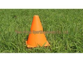 Customizable 9-Inch Drop-Proof Obstacle for Football, Roller Skating, and Taekwondo Training 23cm High oranžinė