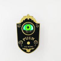 Spooky Eyeball Doorbell - Halloween Haunted House Decoration Ornament beige
