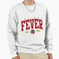 Unisex Cotton Sweater Pullover Hoodie Printed Sweater Indiana Fever Est 2000 Vintage Athletic Design Pullover Sweatshirt Casual Long Sleeve Sweatshirt 3XL (80-90kg) balta