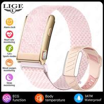 KR96PRO Smart Bracelet Screenless Fitness Tracker Heart Rate Blood Pressure Monitor Pedometer Smart Reminder 3ATM Waterproof Wristband Black