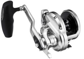 Shimano 20 Ocea Jigger 4000 Baitcasting Ritė Didelis ir Raudonas (Dešiniarankis) (Dumbliams, Aliejinėms žuvims, Jūriniams ešeriams) gray