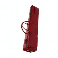 Premium Waterproof Erhu Case PU Leather Music Instrument Bag Velvet Protection brown