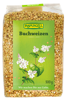 Ekologiškos nekepintos grikių kruopos – Rapunzel, 500 g