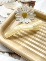 Naujas Korėjos Didelis Aligatoriaus Kaspinas Plaukų Sagtis Profesionali Kirpykla Plaukų Sagtis Neslystantys Krokodilo Žandikaulio Dantukai Plaukų Gnybtai beige