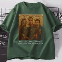 Gear Šventoji Trejybė Marškinėliai Jeremy Clarkson Hammond May Tribute Marškinėliai The Grand Speed Power Bažnyčia Juokingi Automobilių Entuziastų Dovana Marškinėliai 4XL brown