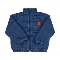 Boboshoz B224ac127 421 Funny Face Denim Quilted Kids Jacket B224AC127 421 (6A) blue